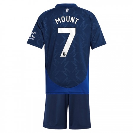 Manchester United Mount 7 Venkovní 2024-25 - Dětské Fotbalové Dresy (S/S) Manchester United Mount 7 Venkovní 2024-25 - Dětské Fotbalové Dresy (S/S)